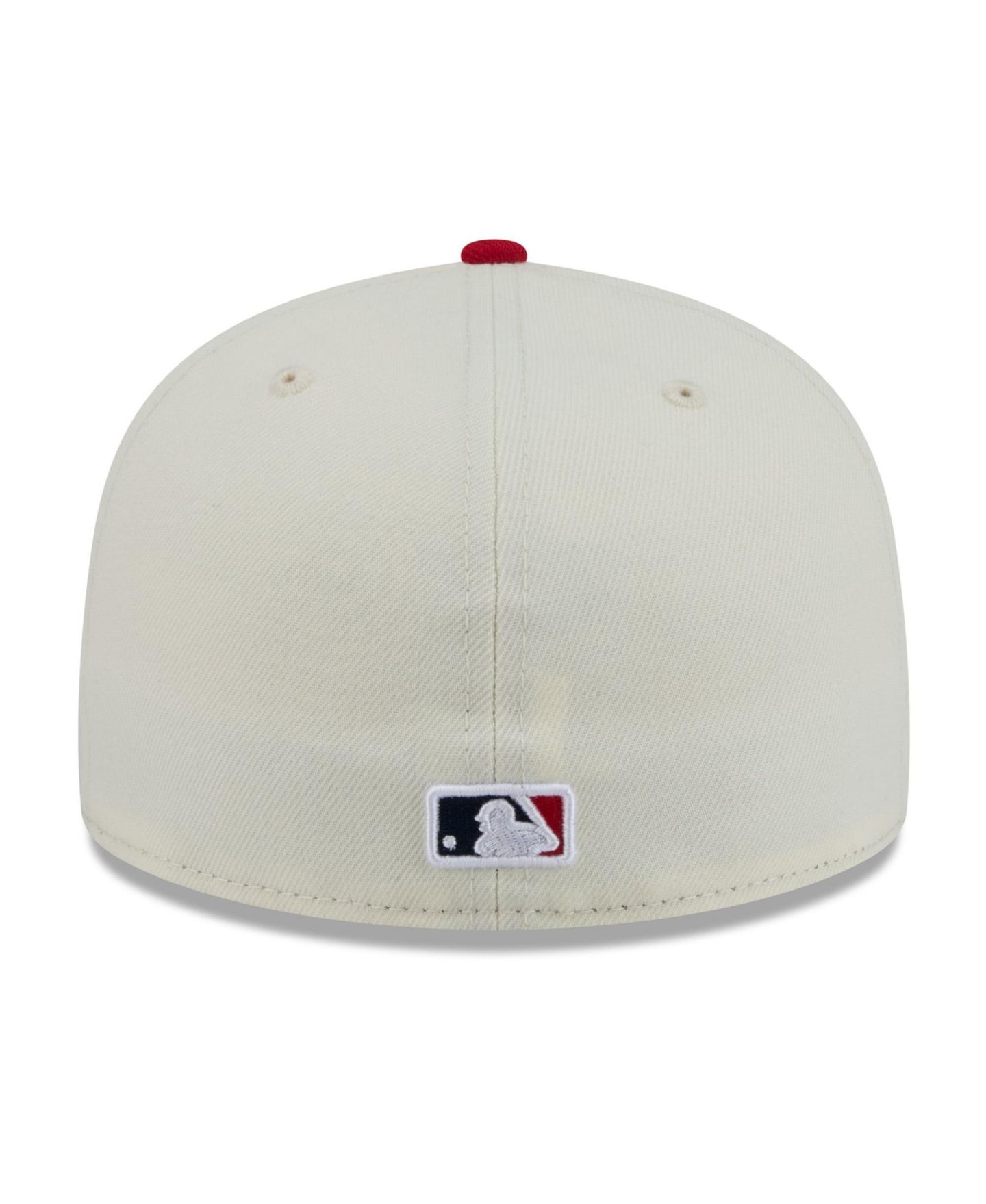 Мужская кепка New Era White/Red St. Louis Cardinals Blossom 59FIFTY Fitted Hat — фото 4