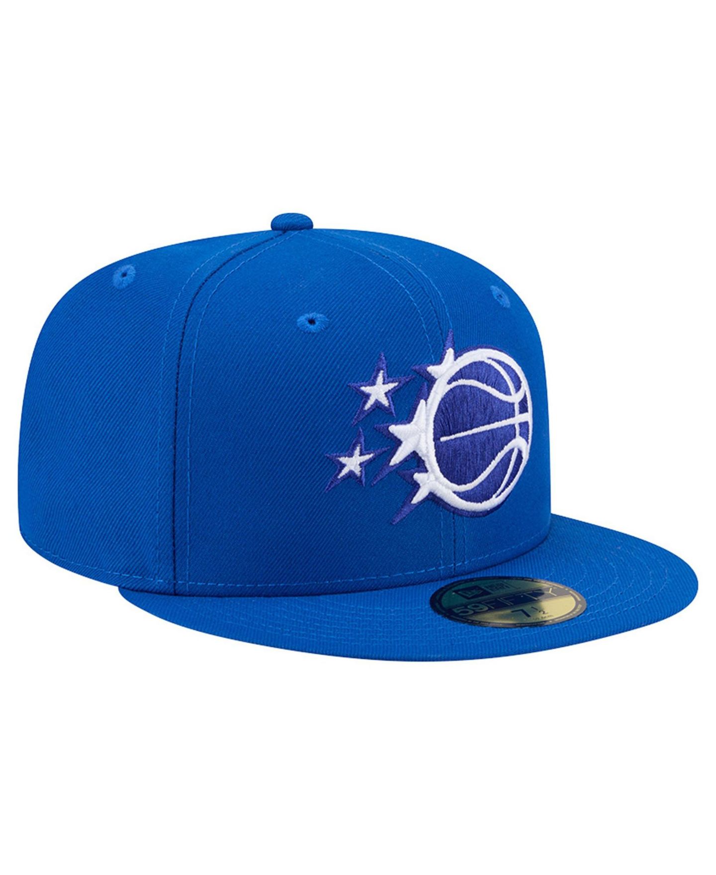 Мужская кепка New Era Blue Orlando Magic Team 59FIFTY Fitted Hat — фото 4