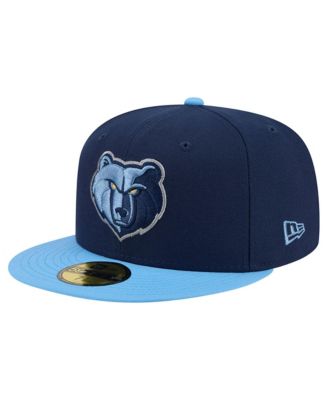 Men's Navy Memphis Grizzlies Two-Tone 59FIFTY Fitted Hat