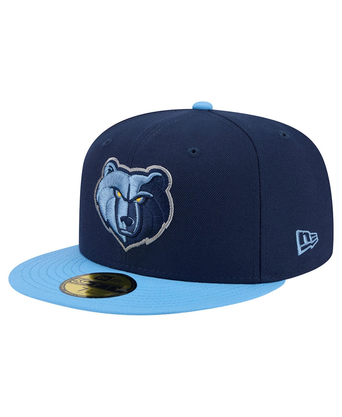 New Era Men's Navy Memphis Grizzlies Two-Tone 59FIFTY Fitted Hat