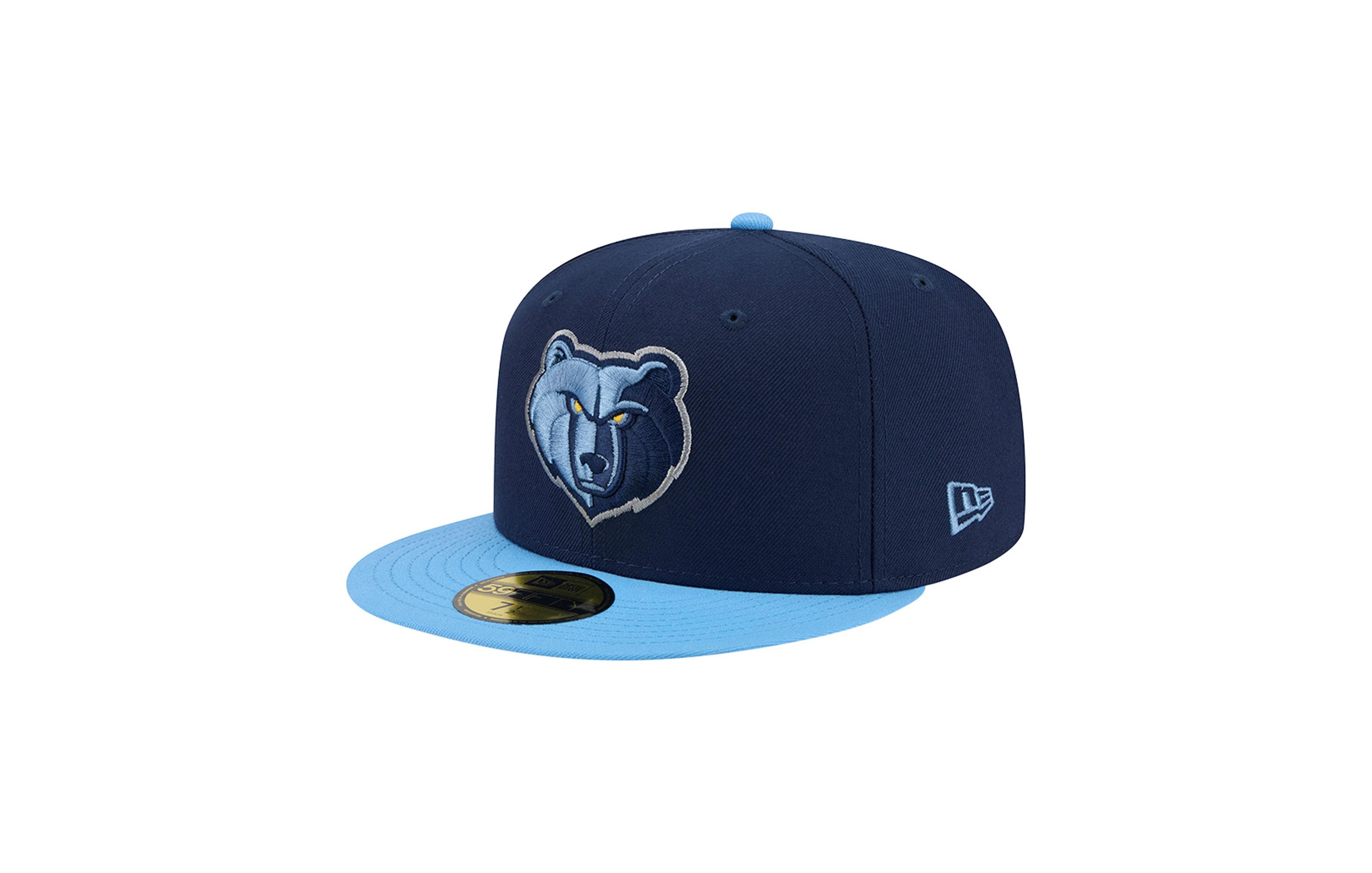 New Era Men's Navy Memphis Grizzlies Two-Tone 59FIFTY Fitted Hat