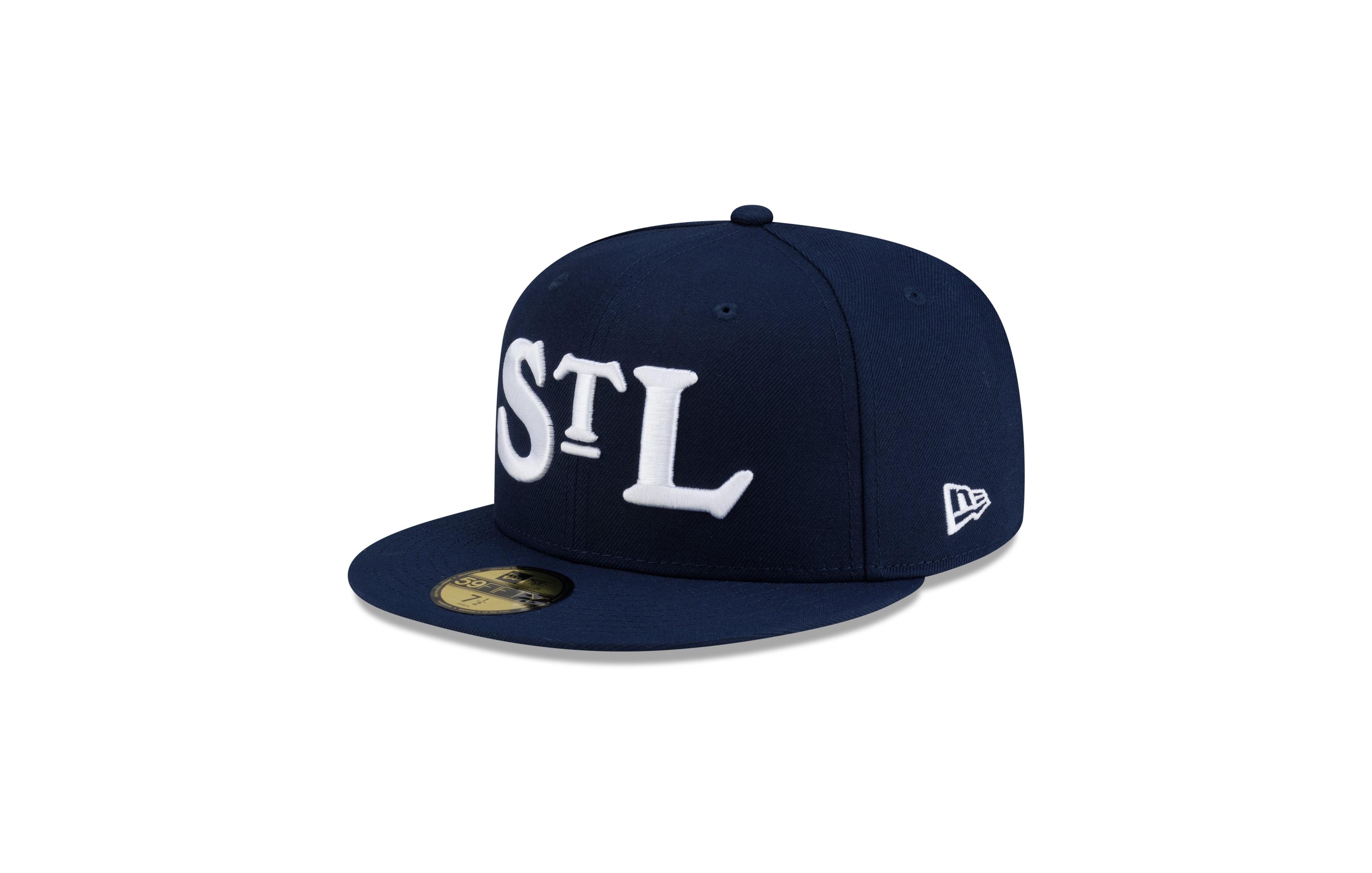New Era Men's Blue St. Louis Stars 2026 Turn Back The Clock 59FIFTY Fitted Hat