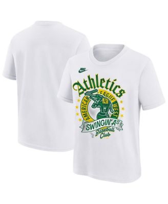 Big Boys and Girls  White Athletics Hometown Collection T-Shirt