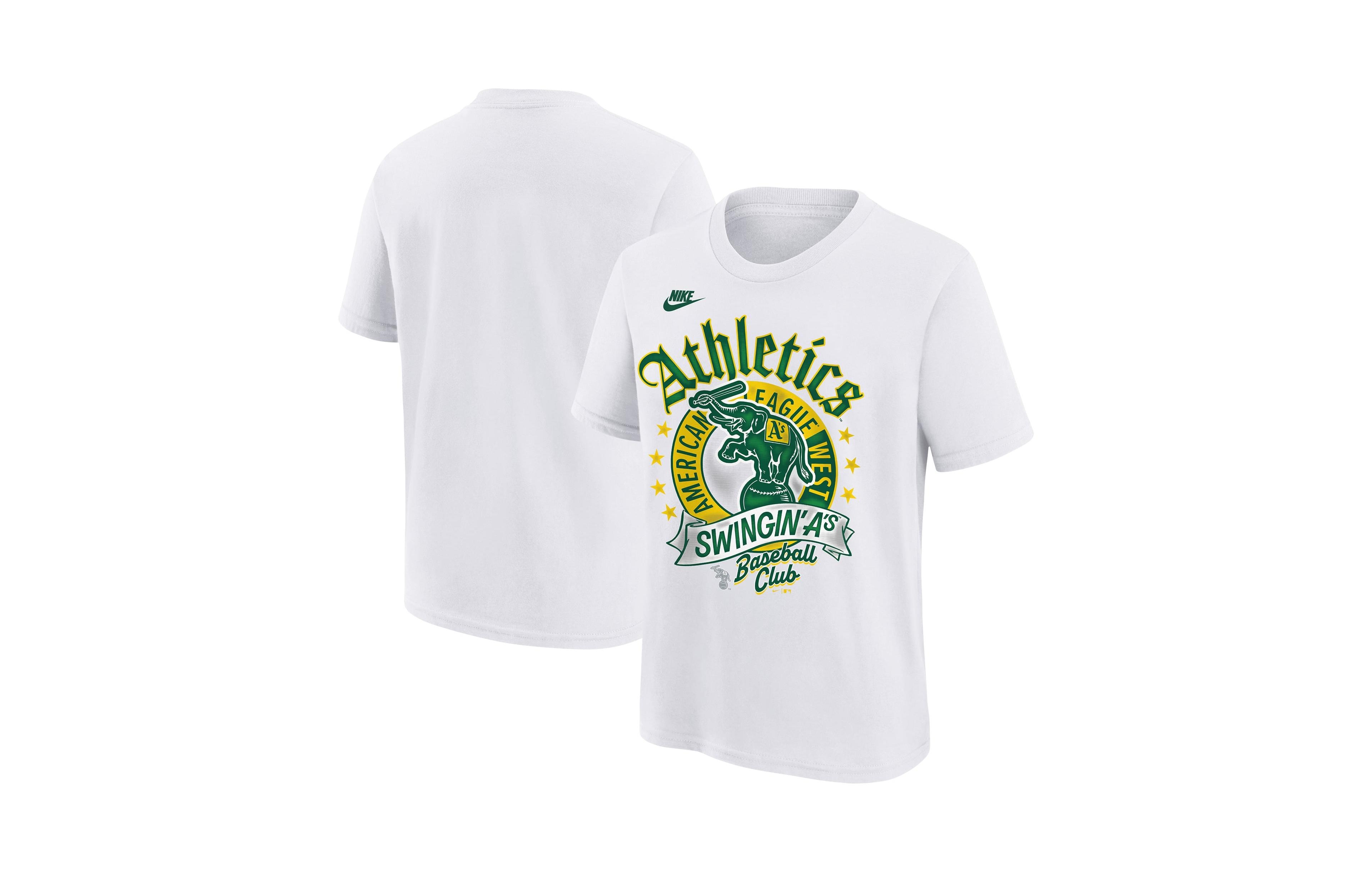 Nike Boys' and Girls' Oakland Athletics Graphic T-Shirt