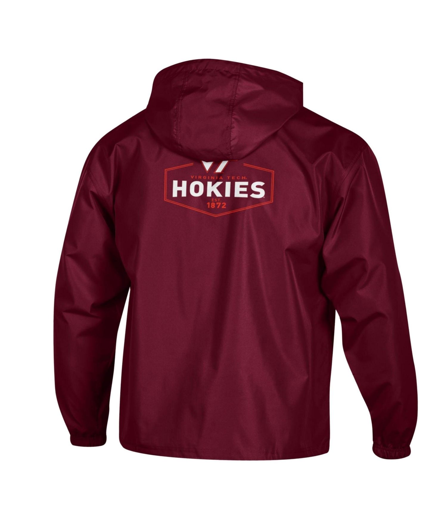 Мужская куртка Champion Maroon Virginia Tech Hokies Delay Packable Half-Zip — фото 3