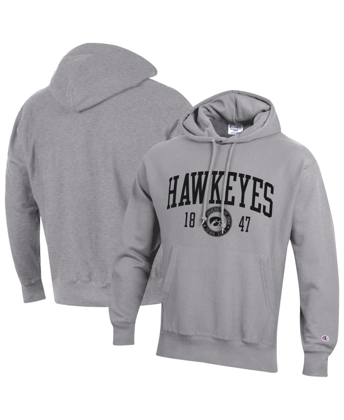 Champion Men's Miami Heat Fleece-Lined Relaxed-Fit Reverse Weave Hoodie