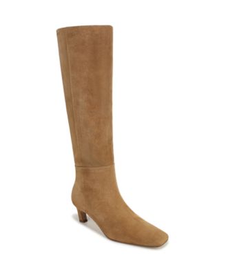 Women's Perla Wide-Calf Square Toe Knee-High Boots