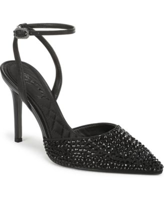 Women's Hana Pointed Toe Ankle-Strap Stiletto Pumps
