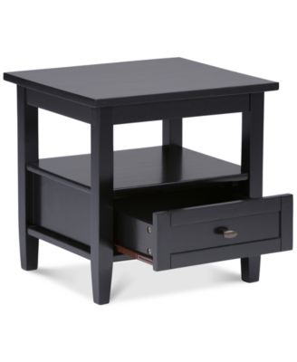 Warm Shaker End Table