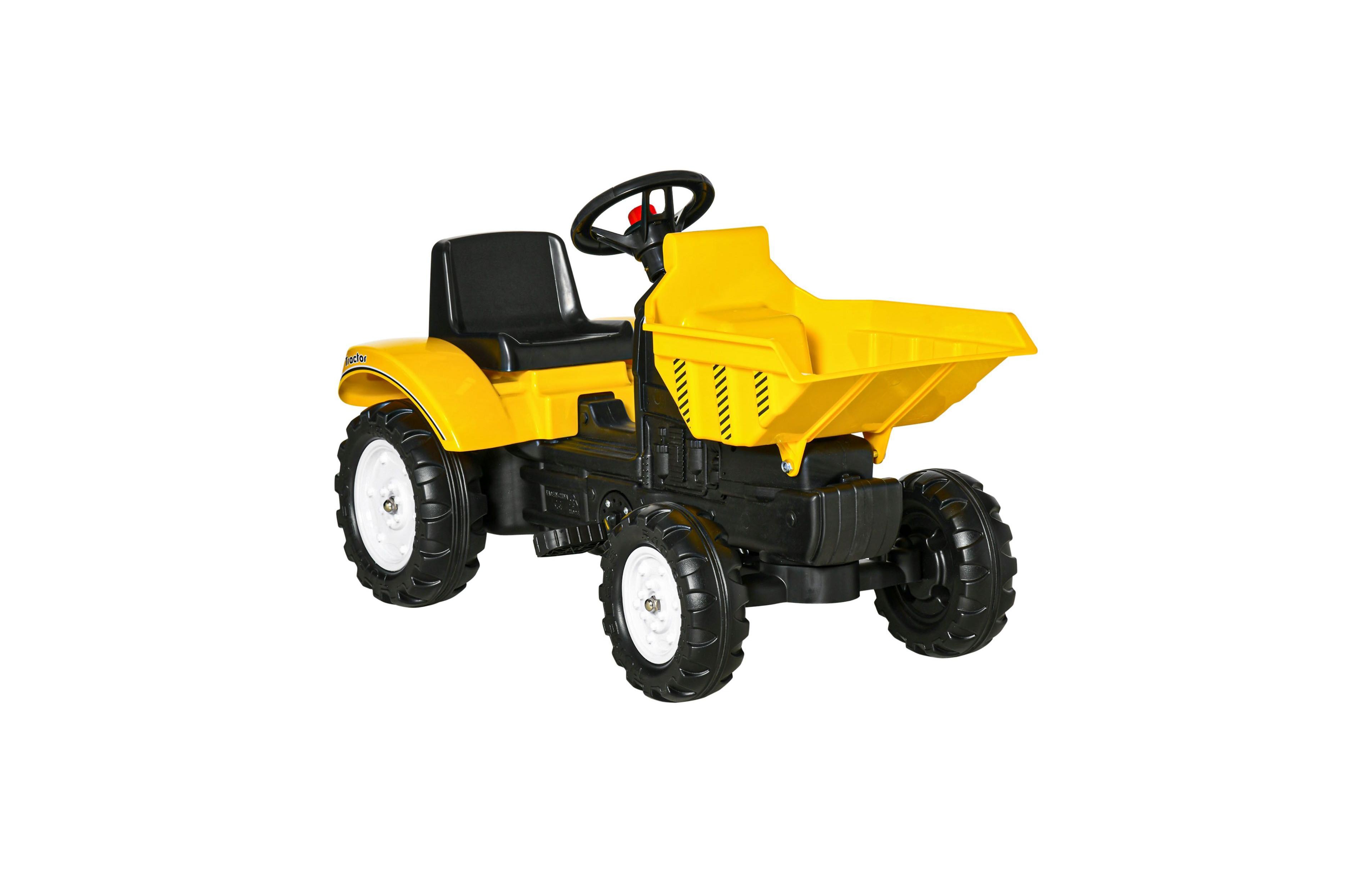 Sevorley Kids Steel Ride-On Vehicle with Controllable Bucket, Ages 3-6
