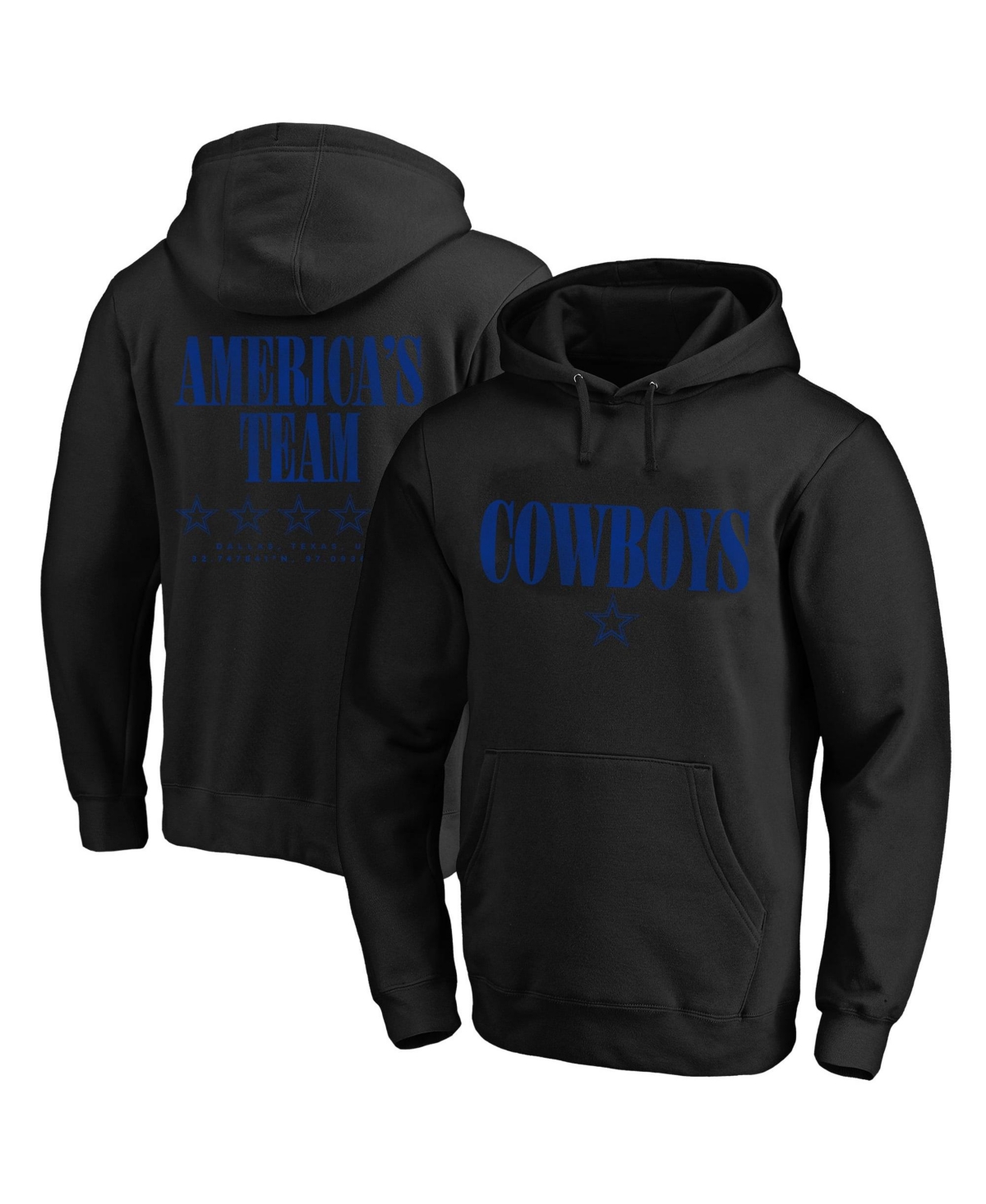 Fanatics Men's Big & Tall Intense Rivalry Dallas Cowboys Relaxed-Fit Graphic Hoodie