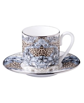 Coffee Cup and Saucer FLOWERS MODEL