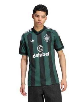 Men's  Black/Green Celtic 2026/27 Away Replica Jersey