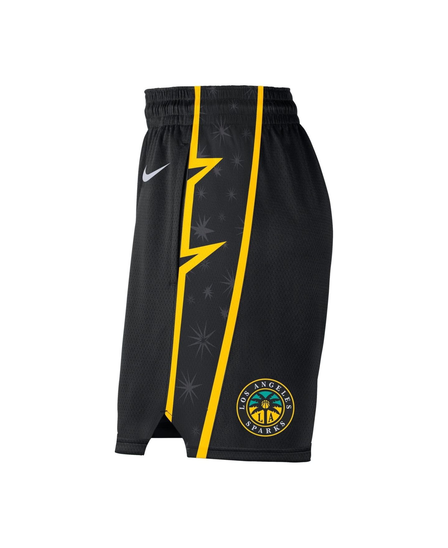 Женские шорты Nike Black Los Angeles Sparks 2026 On-Court Dri-FIT Victory Shorts - Rebel Edition — фото 4