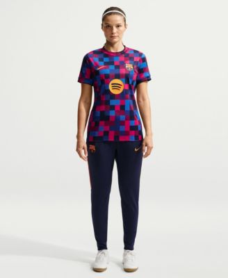 Women's  Red Barcelona 2026/27 Home Pre-Match Top
