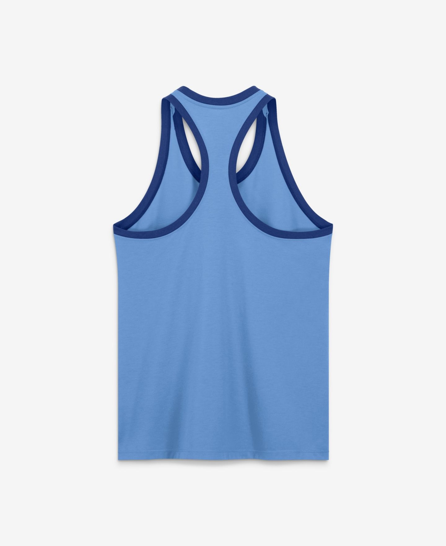 Женский топ Nike Light Blue Kansas City Royals Tri-Blend Dri-FIT Racerback — фото 2