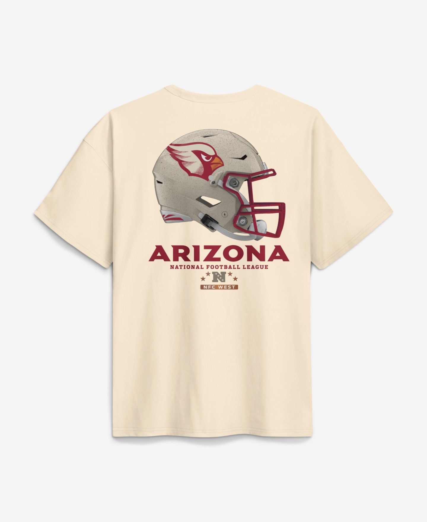 Мужская футболка Nike Natural Arizona Cardinals Rivalries Collection Max90 — фото 3