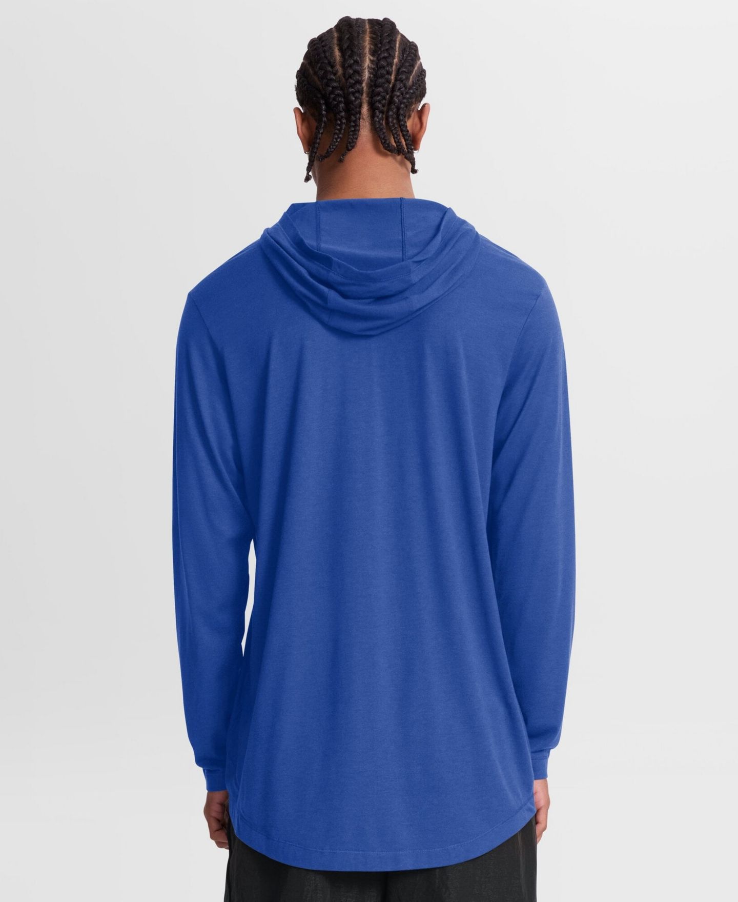 Мужская футболка Nike Royal Kentucky Wildcats Primetime Arch Tri-Blend Dri-FIT Long Sleeve Hooded — фото 2