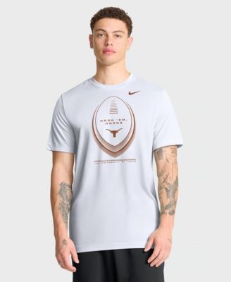 Men's White Texas Longhorns Primetime Legend Football Icon Dri-FIT T-Shirt