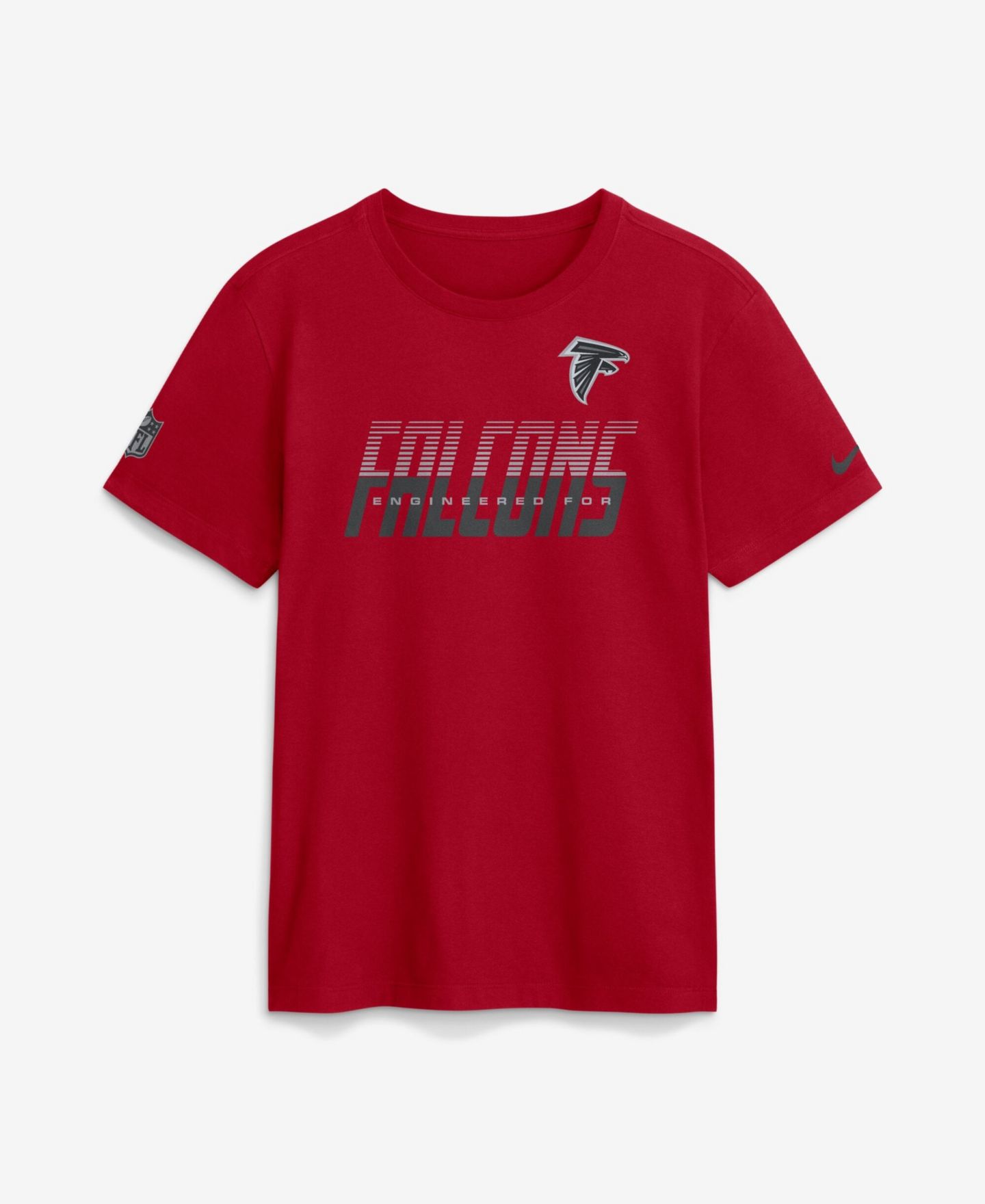 Мужская футболка Nike Red Atlanta Falcons Sideline Dri-FIT — фото 1