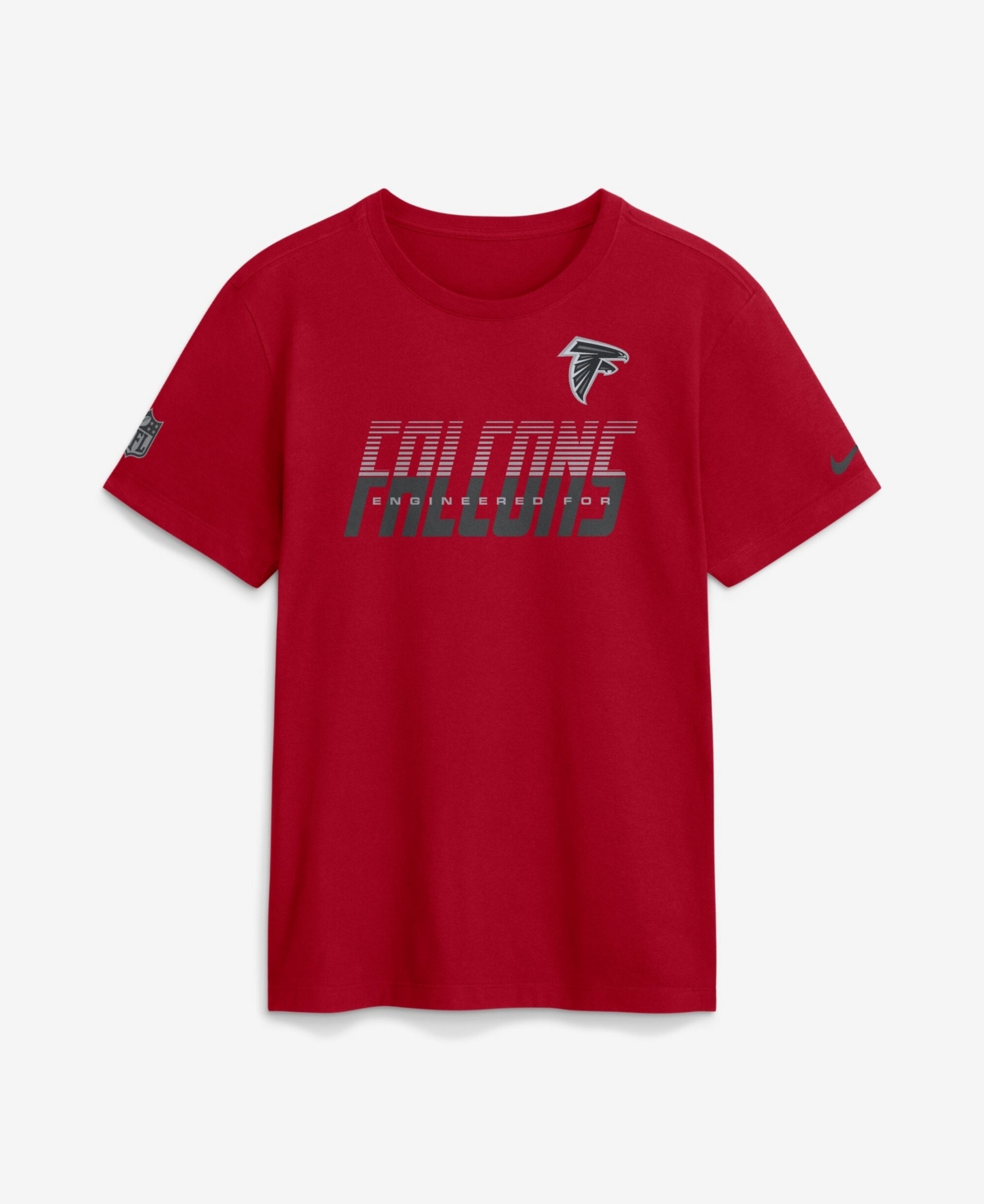 Nike Men's Red Atlanta Falcons Sideline Dri-fit T-Shirt
