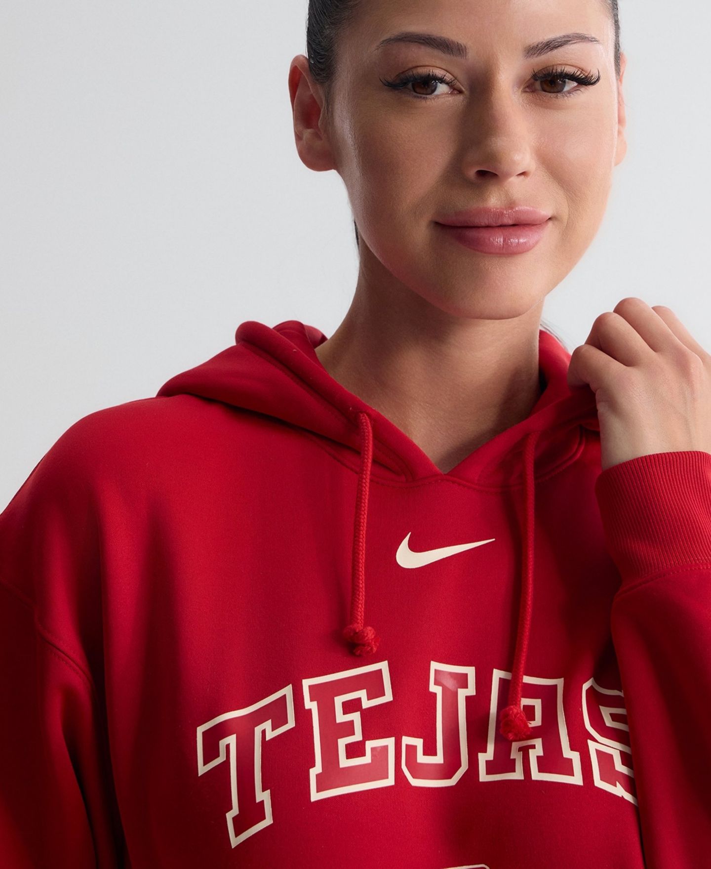 Женское худи Nike Red Texas Rangers Authentic Collection City Connect Therma — фото 8
