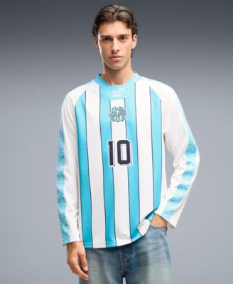 Men's  White Olympique Marseille 2026/27 King Long Sleeve Fashion Jersey