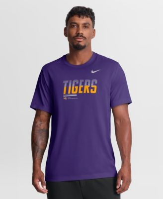 Men's Purple LSU Tigers Sideline Legend Dri-FIT T-Shirt