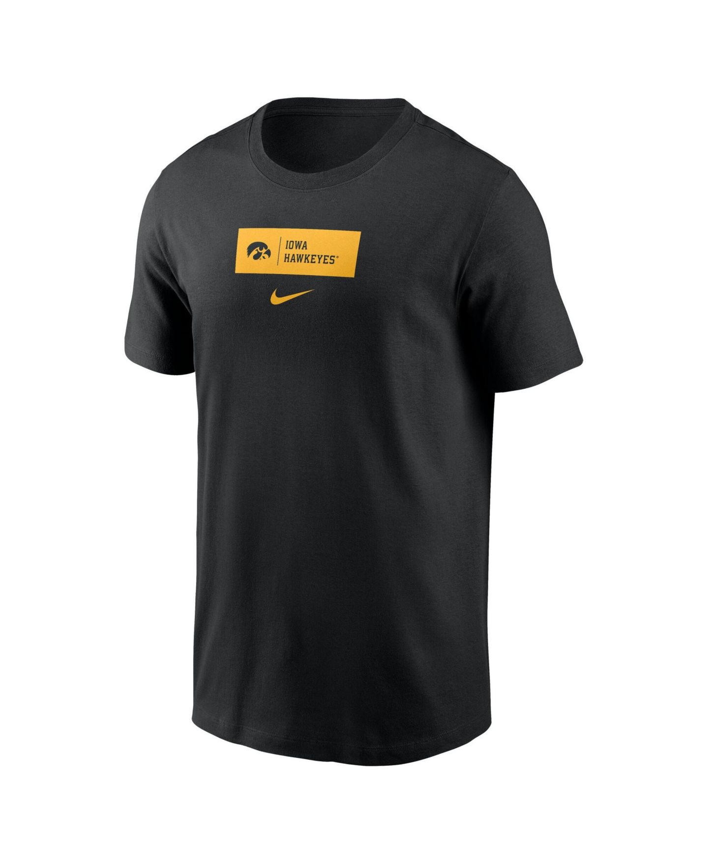 Мужская футболка Nike Black Iowa Hawkeyes Primetime Crew — фото 4