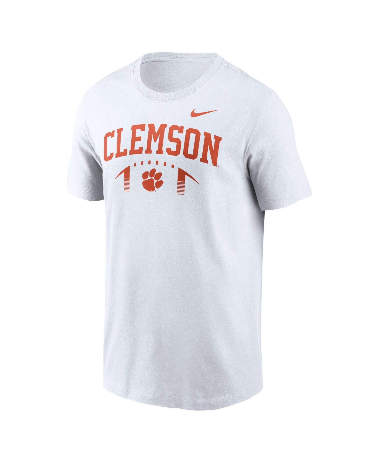 Мужская футболка Nike White Clemson Tigers Primetime Football Icon — фото 4