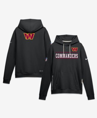 Men's Black Washington Commanders Standard Issue Replay Officials Alternate Dri-FIT Hoodie