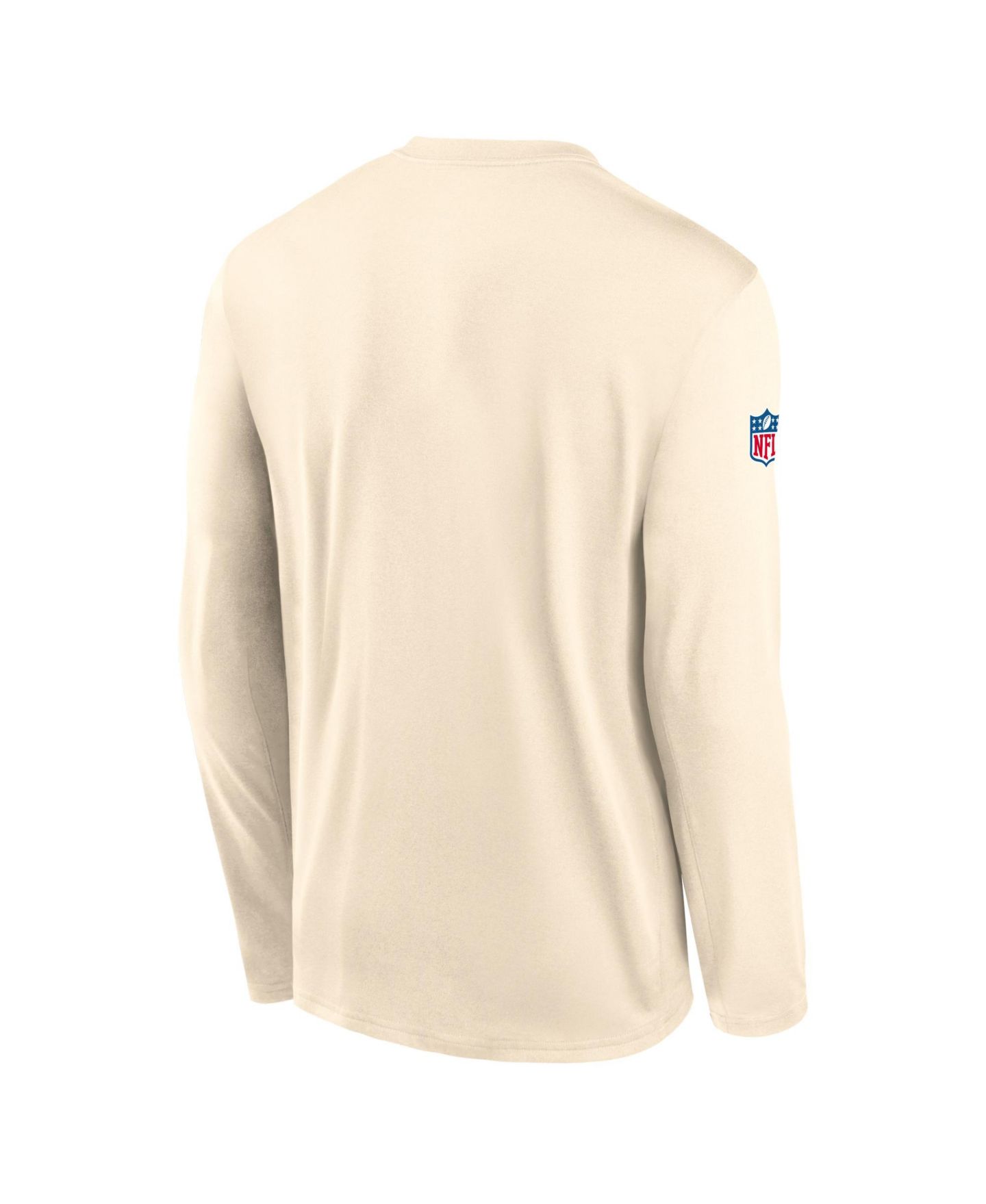Мужская футболка Nike Natural Jacksonville Jaguars 2026 Rivalries Collection Sideline Legend Long Sleeve — фото 4