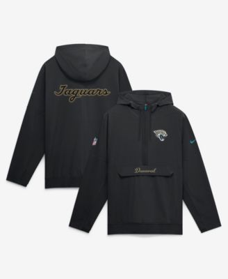 Men's  Black Jacksonville Jaguars 2026 Rivalries Collection Sideline Anorak Half-Zip Jacket