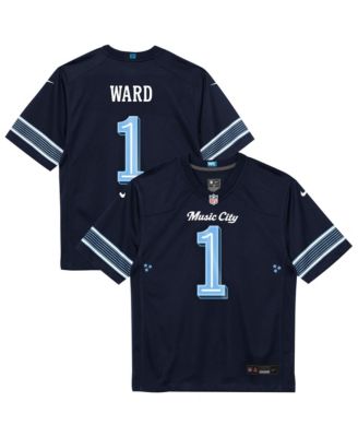 Toddler Cameron Ward Navy Tennessee Titans 2026 Rivalries Collection Game Jersey