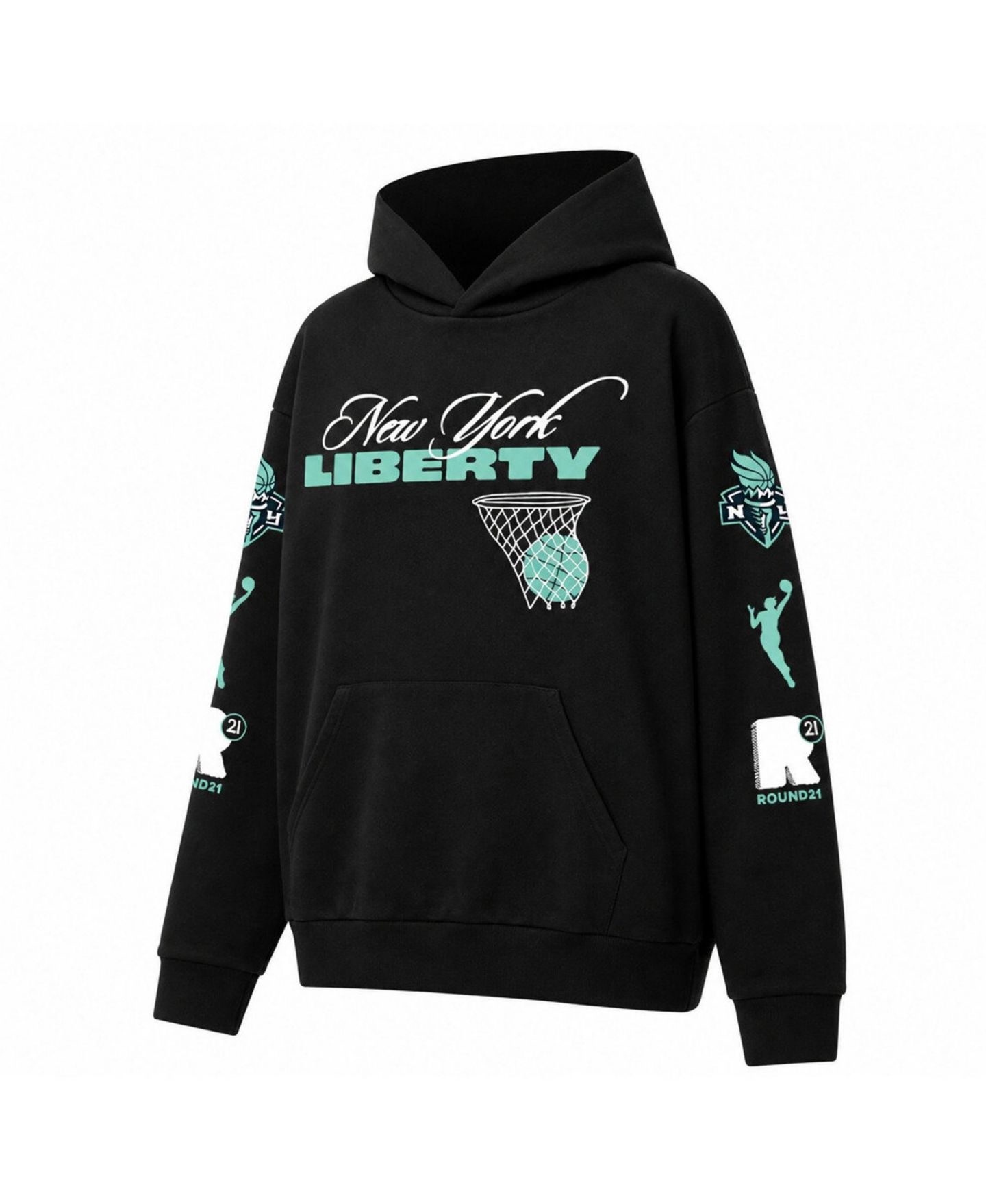 Худи Round21 Black New York Liberty Swish — фото 2