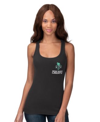 Women's Black New York Liberty 30th Anniversary Preseason Tank Top