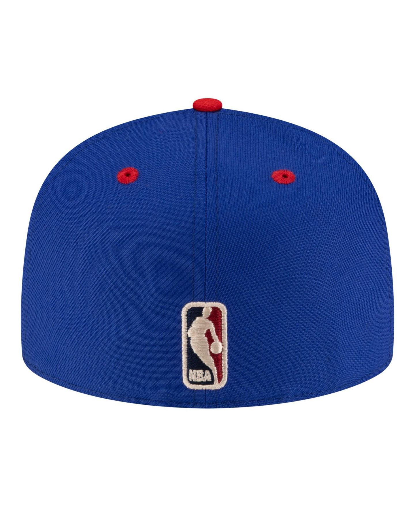 Мужская кепка New Era Royal/Red Denver Nuggets 80s Throwback 59FIFTY Fitted Hat — фото 4