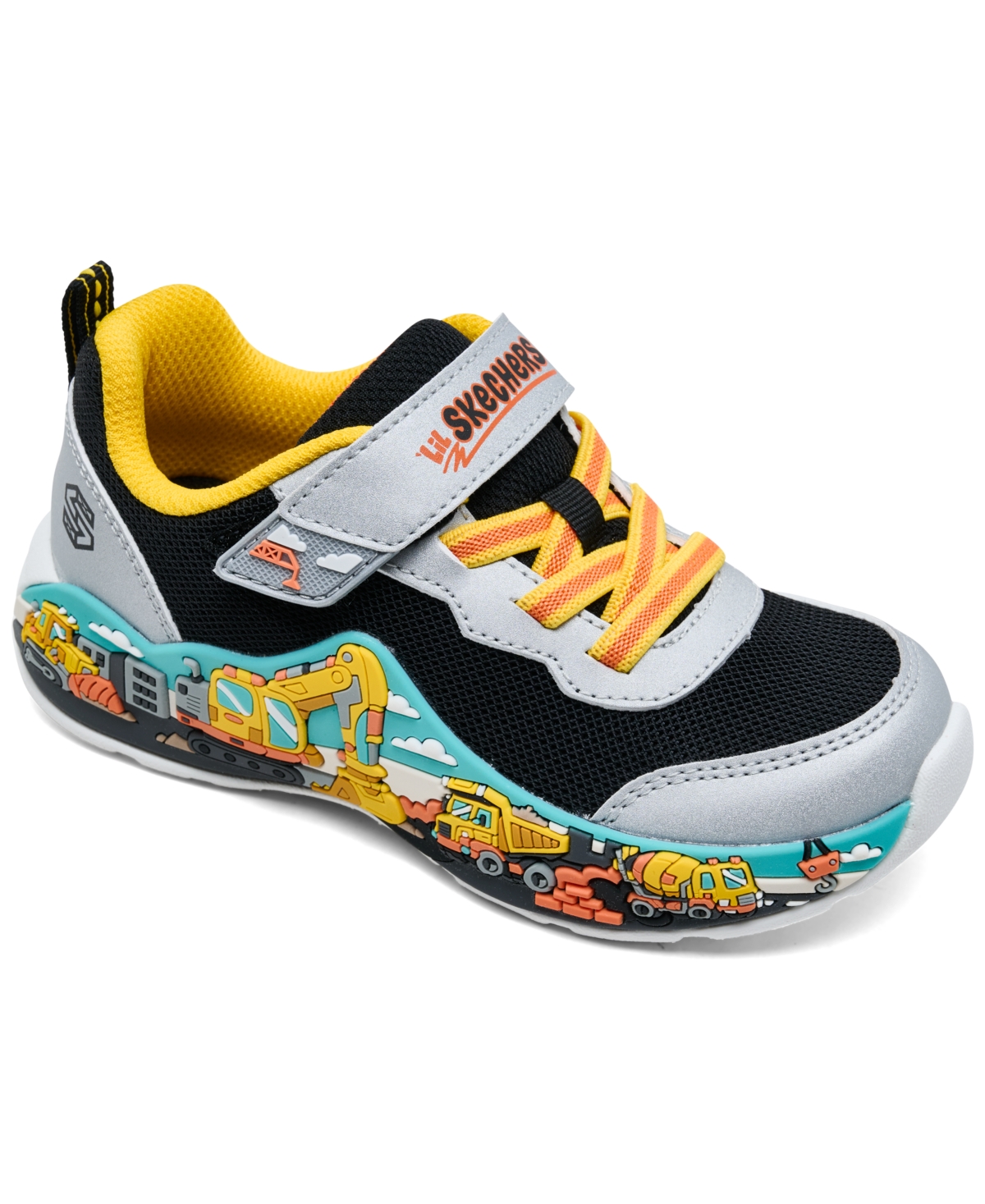 Skechers Toddler Boys' Play Scene 2.0 High-Top Light-Up Sneakers from Finish Line