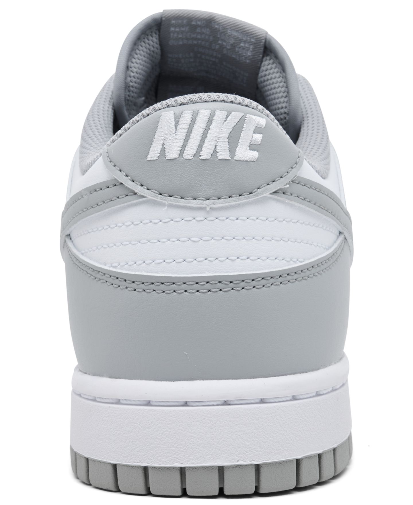 Мужские кроссовки Nike Dunk Low Retro Lifestyle, цвет: Белый / Серый — фото 4