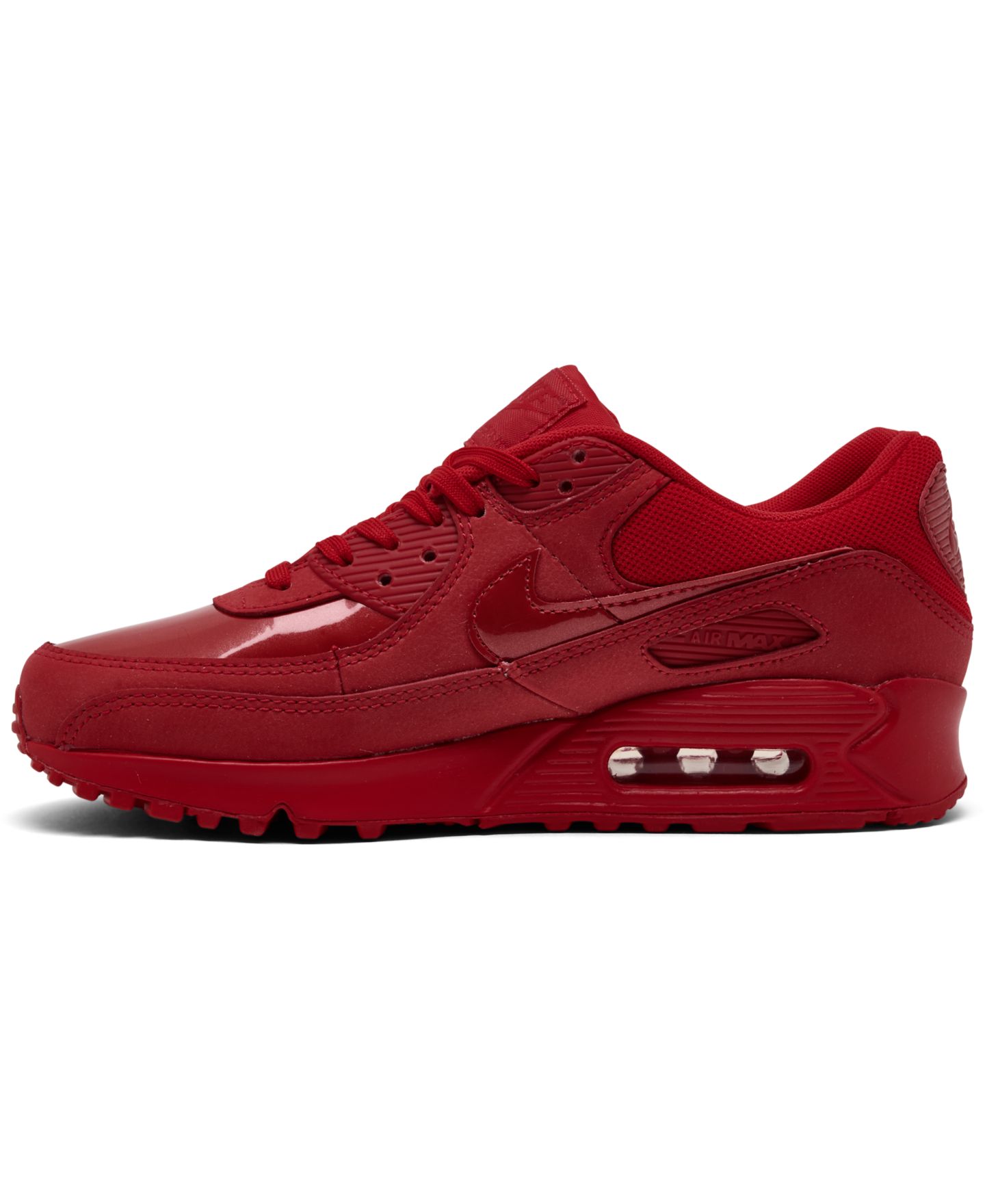 Женские кроссовки Nike Air Max 90 Lifestyle, цвет: Красный — фото 3