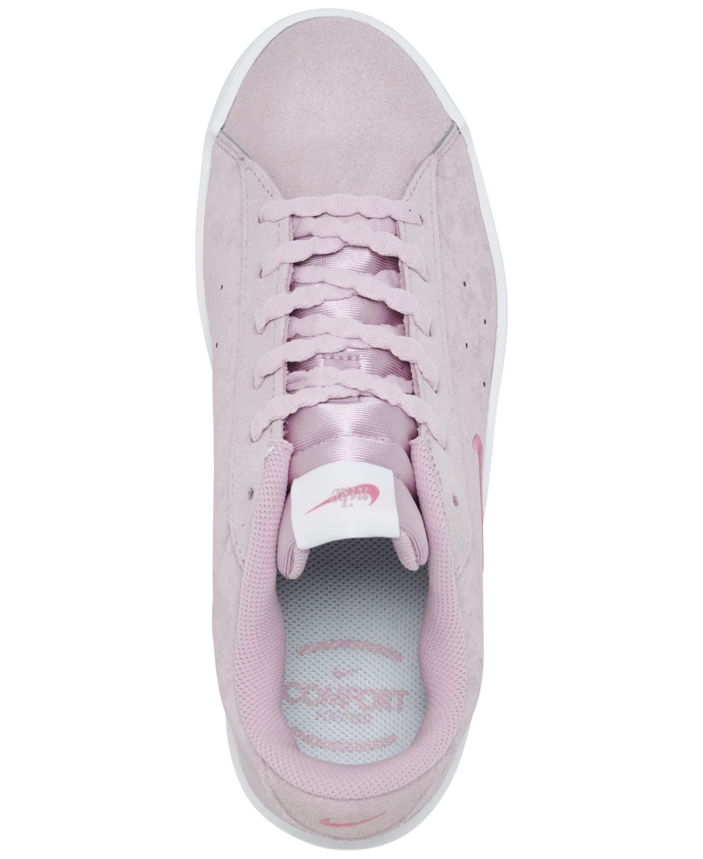 Женские кроссовки Nike Court Heritage Lifestyle, цвет: Розовый / Песочный — фото 5