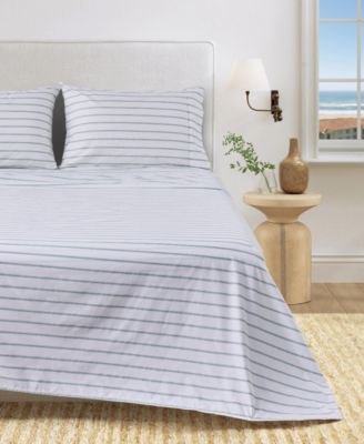 Classic Striped Microfiber Sheet Set