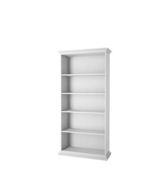 5 Shelf Bookcase - Elegant Tall Bookshelf for Home and Office Use