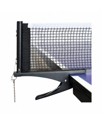 Portable Folding Table Tennis Net Set Clamp On Adjustable Ping Pong Mesh For Standard Tables Easy Setup Carry On The Go