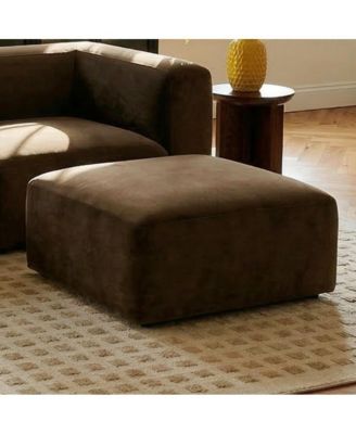 Modular Ottoman, Sectional Extension Piece, Flexible Footrest