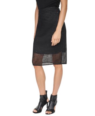Women's Sequin High-Waisted Midi Skirt