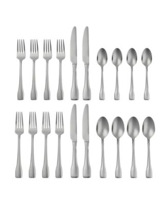 Haven Stainless Steel 20-Pc. Flatware Set, Service for 4