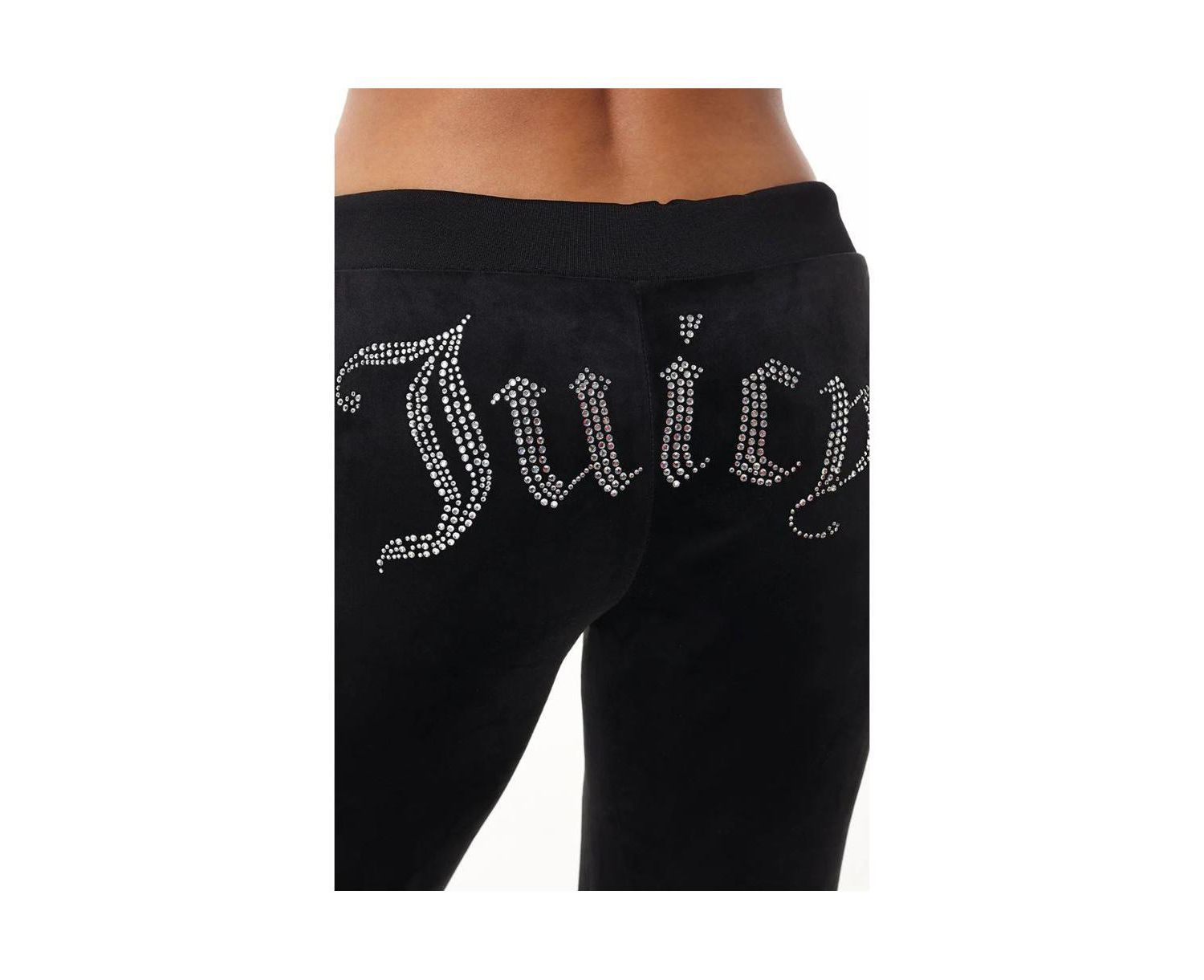 Women's OG Bling Track Pant Velour Y2K Bootcut Pants