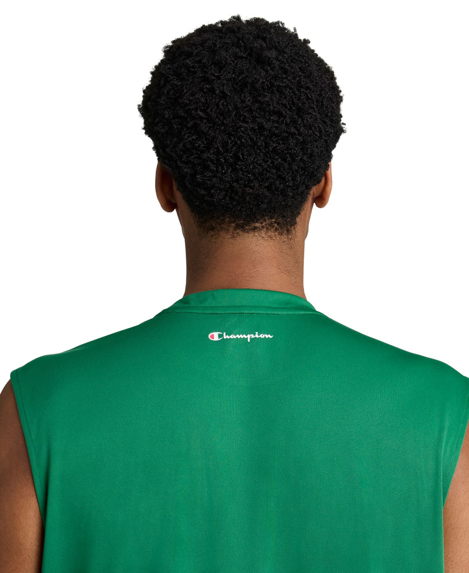Men's Script Sport Muscle Crewneck Tank Top