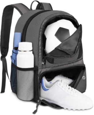 Lightweight Soccer Bag With Ball And Shoe Compartment Extra Storage Pockets